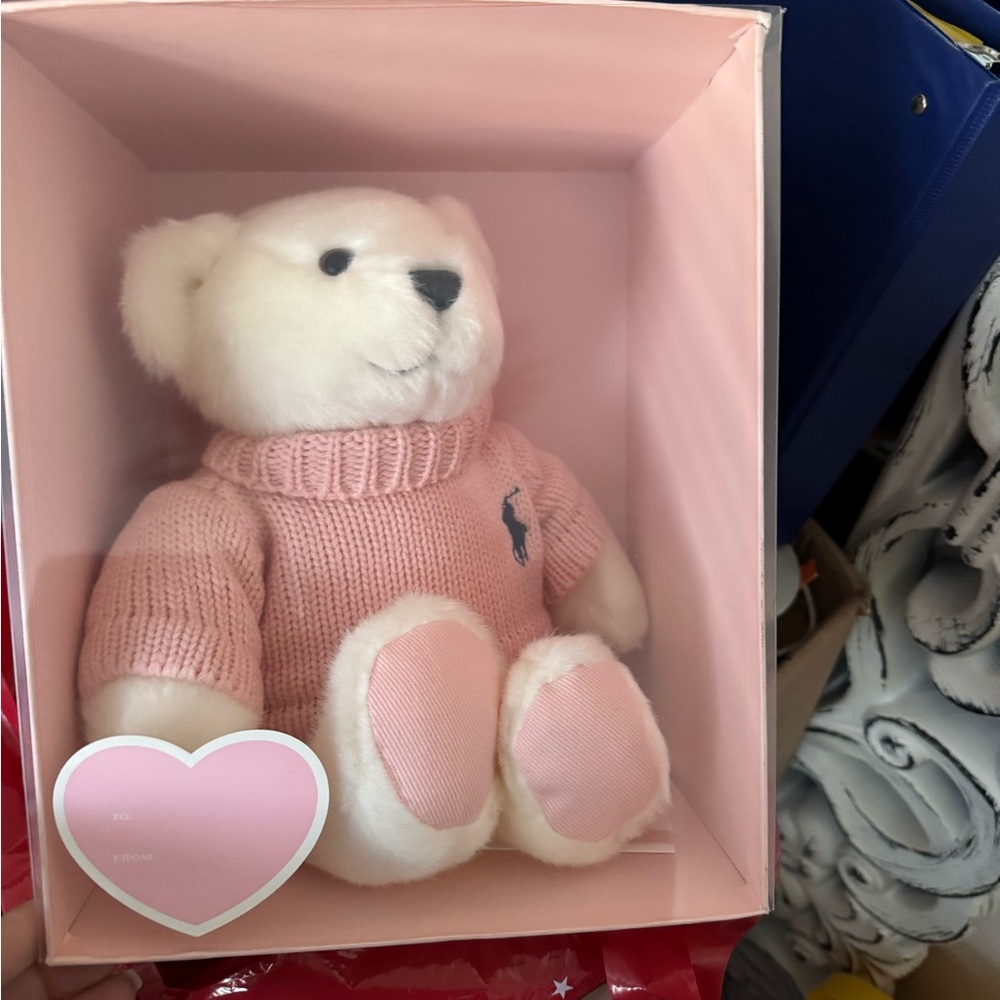 Ralph Lauren Pink Teddy Bear
